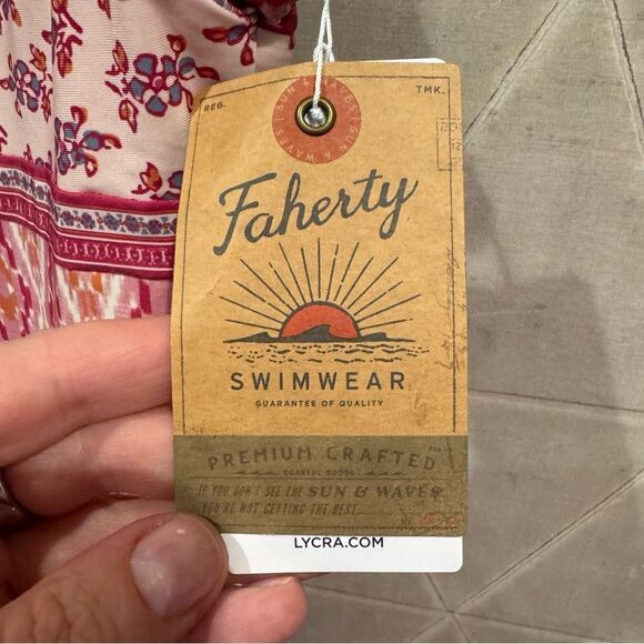 NWT Faherty Brand one piece swimsuit S - Picture 3 of 8